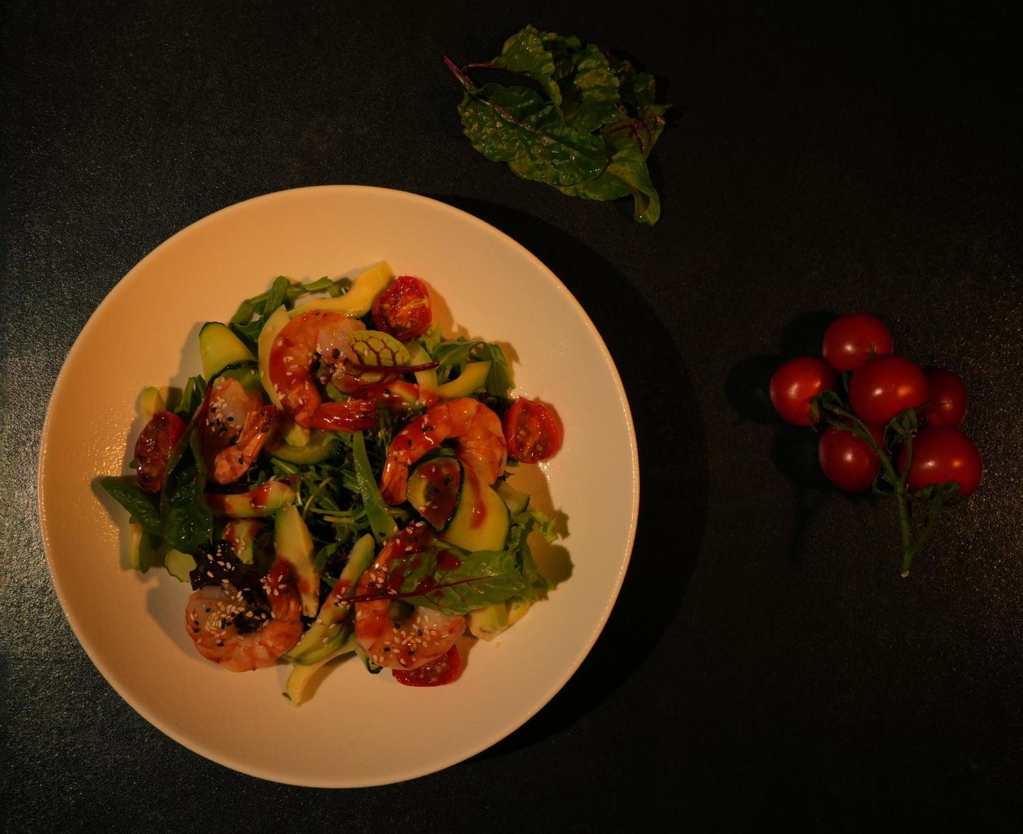 耶烈万格兰德酒店 - 世界小型豪华酒店 外观 照片 Shrimp salad